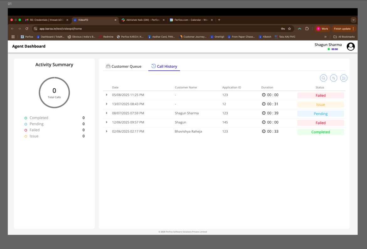 Video KYC Solution (Perfios) - 3