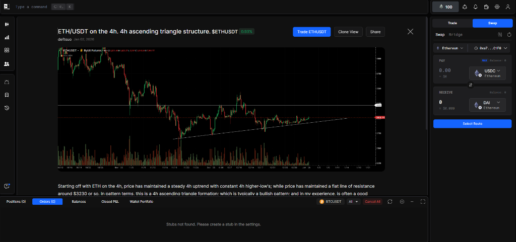 PandaTerminal - Crypto Analysis & Trading Platform - 3